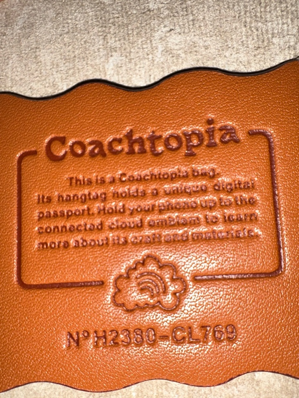 Coach coachtopia wavy dinky Checkerboard leather black & white - Picture 5 of 7